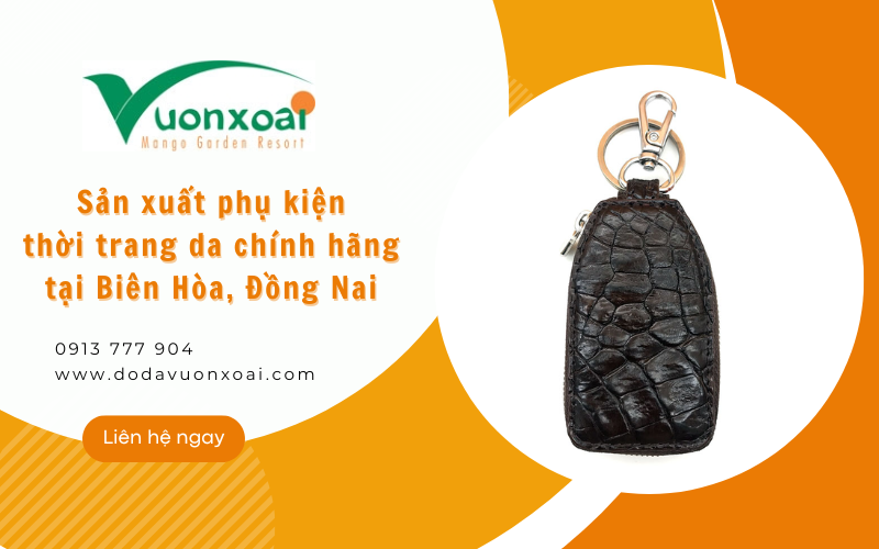 sản xuất phụ kiện thời trang da chính hãng