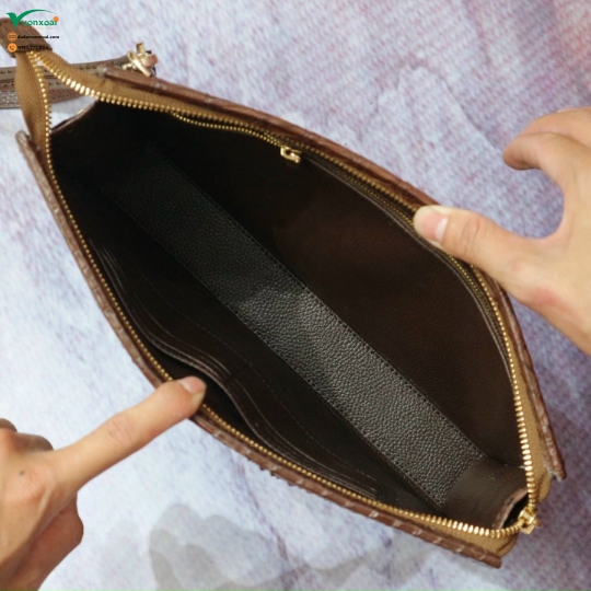 Clutch Da Cá Sấu Thời Trang Cao Cấp