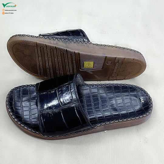 Dép Da Cá Sấu Nam VX032