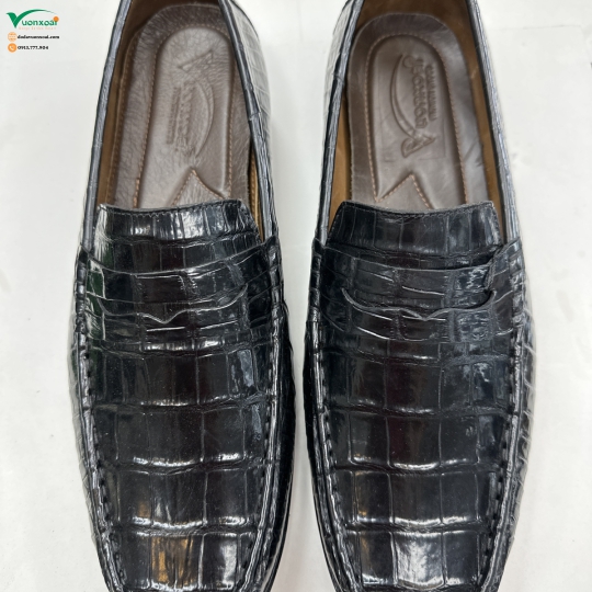 Giày Da Cá Sấu Thời Trang Nam VX09