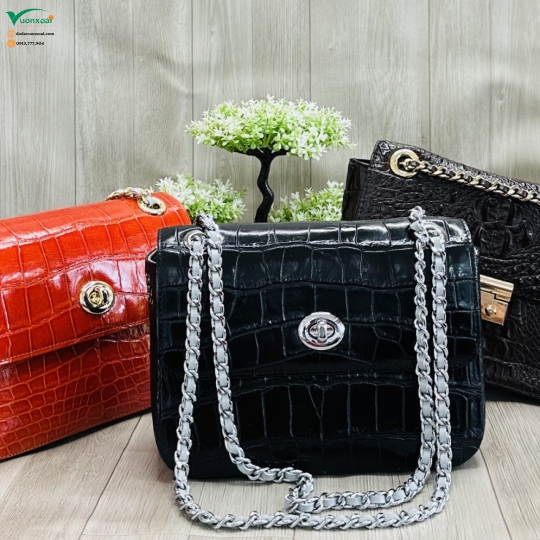 Túi Xách Nữ Da Cá Sấu Thời Trang VX89
